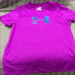 Under Armour Purple Tee